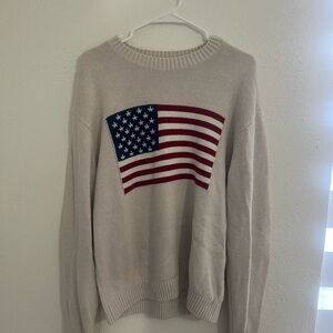 American Flag Sweater